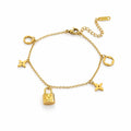 Lock Gold Bracelet