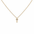 Heart Stone Gold Necklace