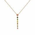 Heart Stone Gold Necklace