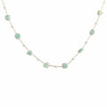 Marble Stone Gold Necklace