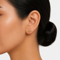 Love Gold Stud Earrings