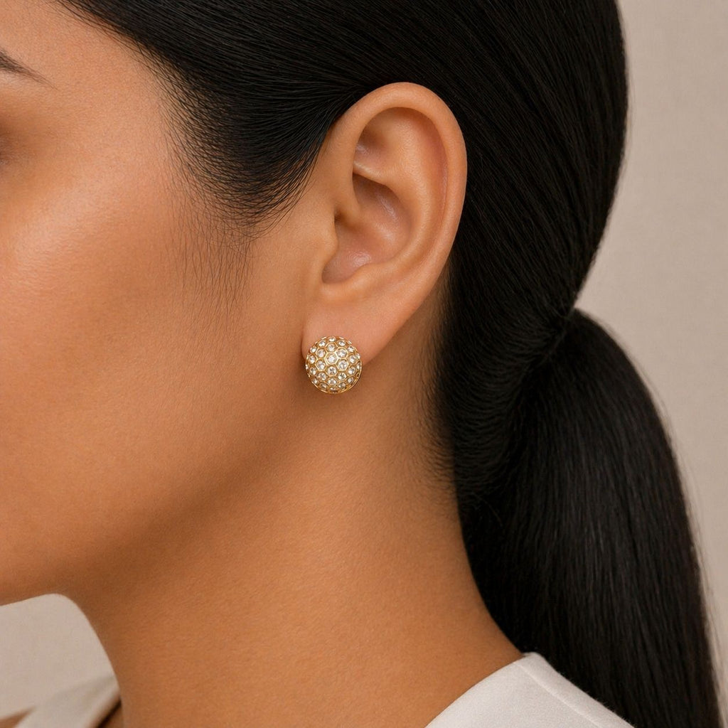 Mia Stone Gold Earrings