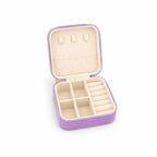 Purple Velvet Jewellery Box
