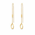 Round Gold Earrings