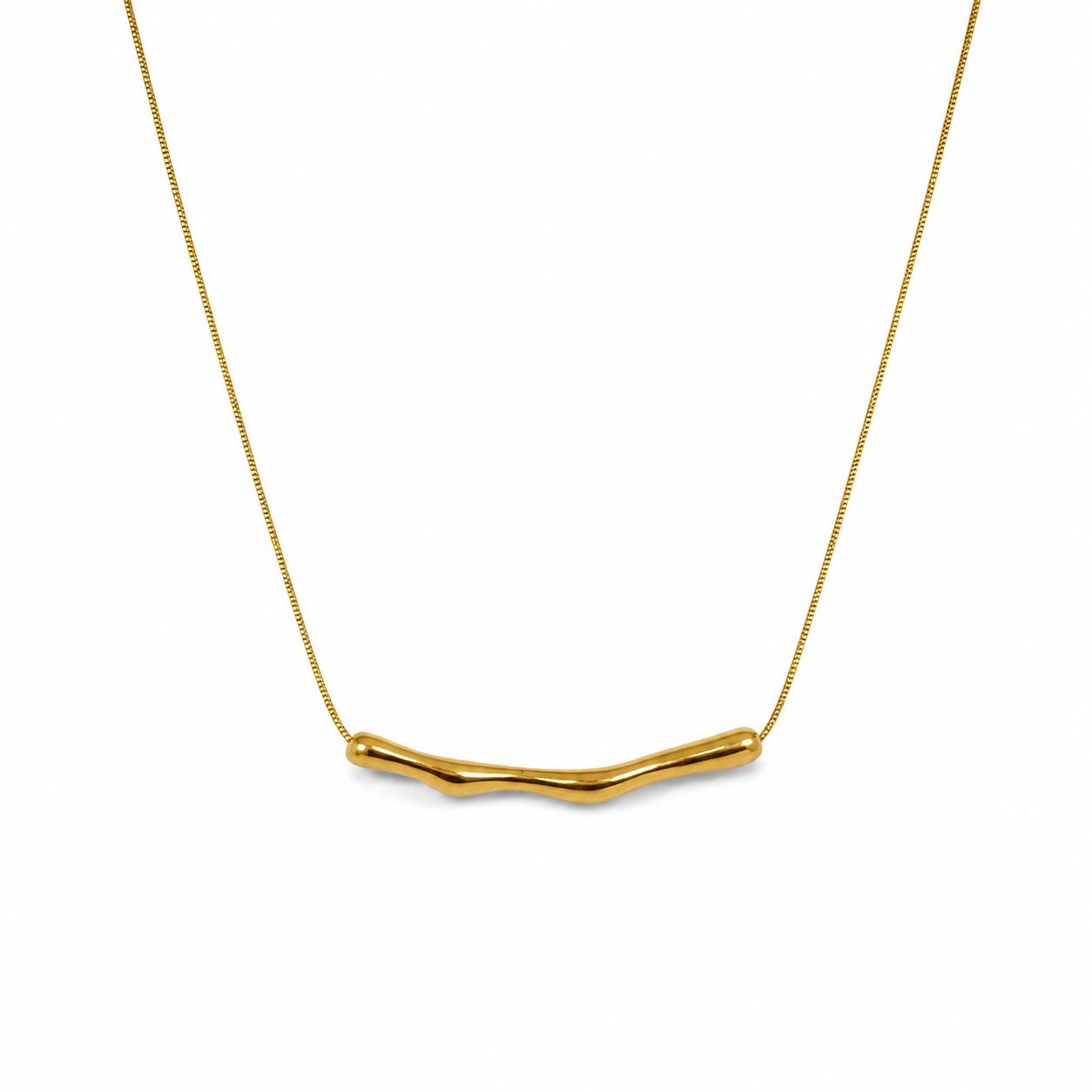 Molten Gold Necklace