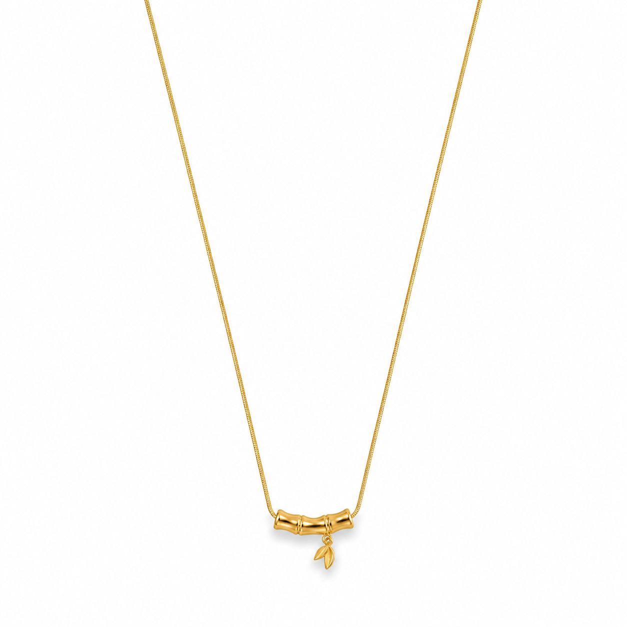 Bamboo Gold Necklace