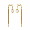 Moon Gold Earrings