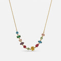Multicolour Gold Necklace