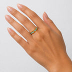 Blue Gold Ring (Adjustable size)