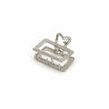 Silver Hair Clip
