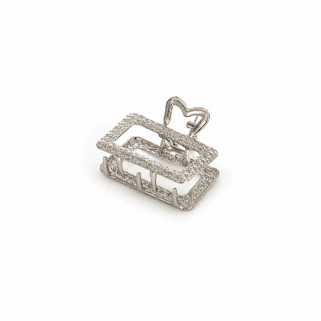 Silver Hair Clip