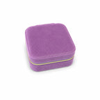 Purple Velvet Jewellery Box