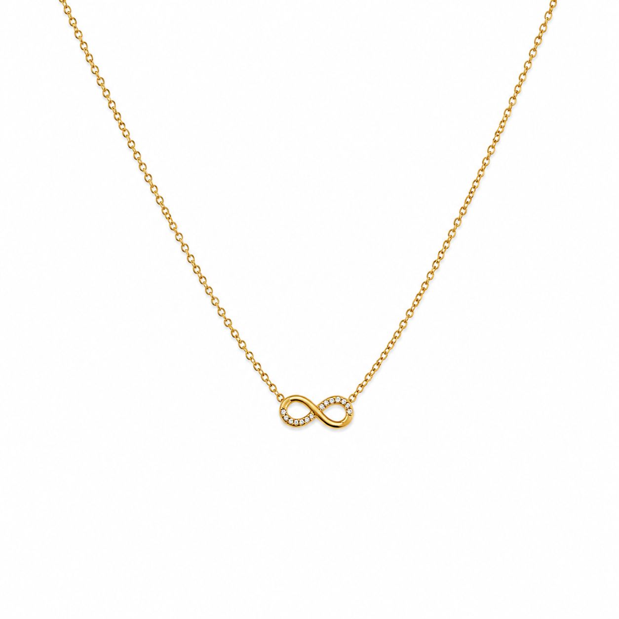 infinity Stone Gold Necklace