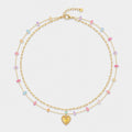 Heart Stone Gold Waist Chain