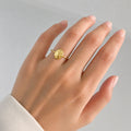 Molten Gold Ring (Adjustable Size)