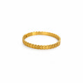 Disc Gold Thin Wrist Bangle Bracelet